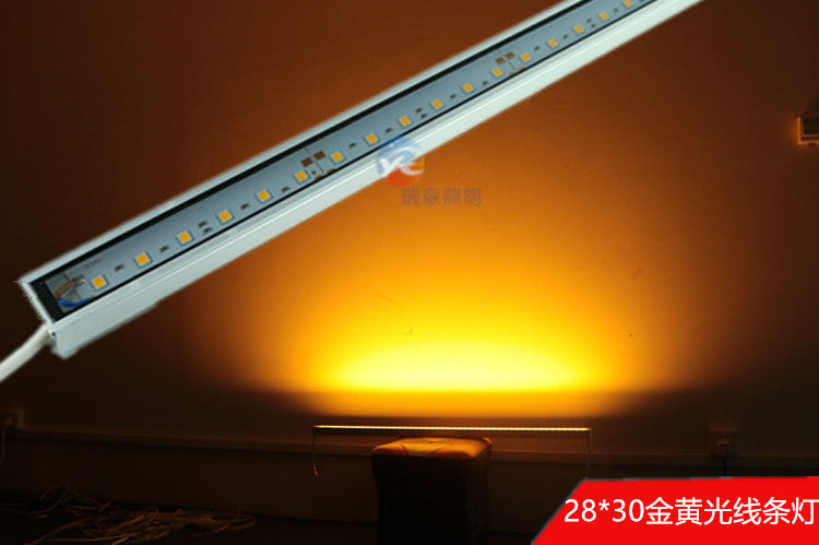 28*30金黃光LED線條燈